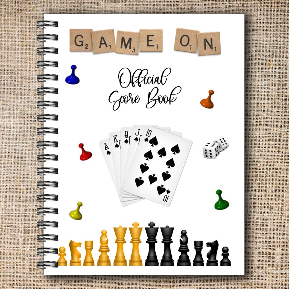 Game On Score Book