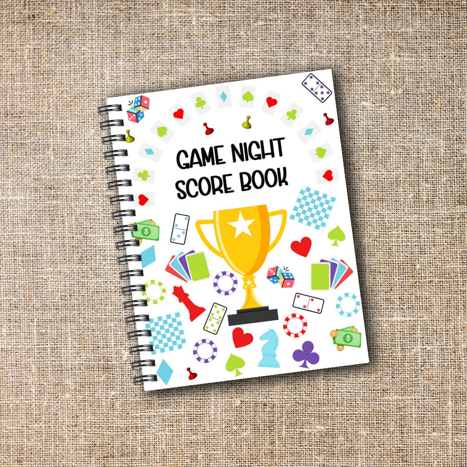 Game Night Score Book