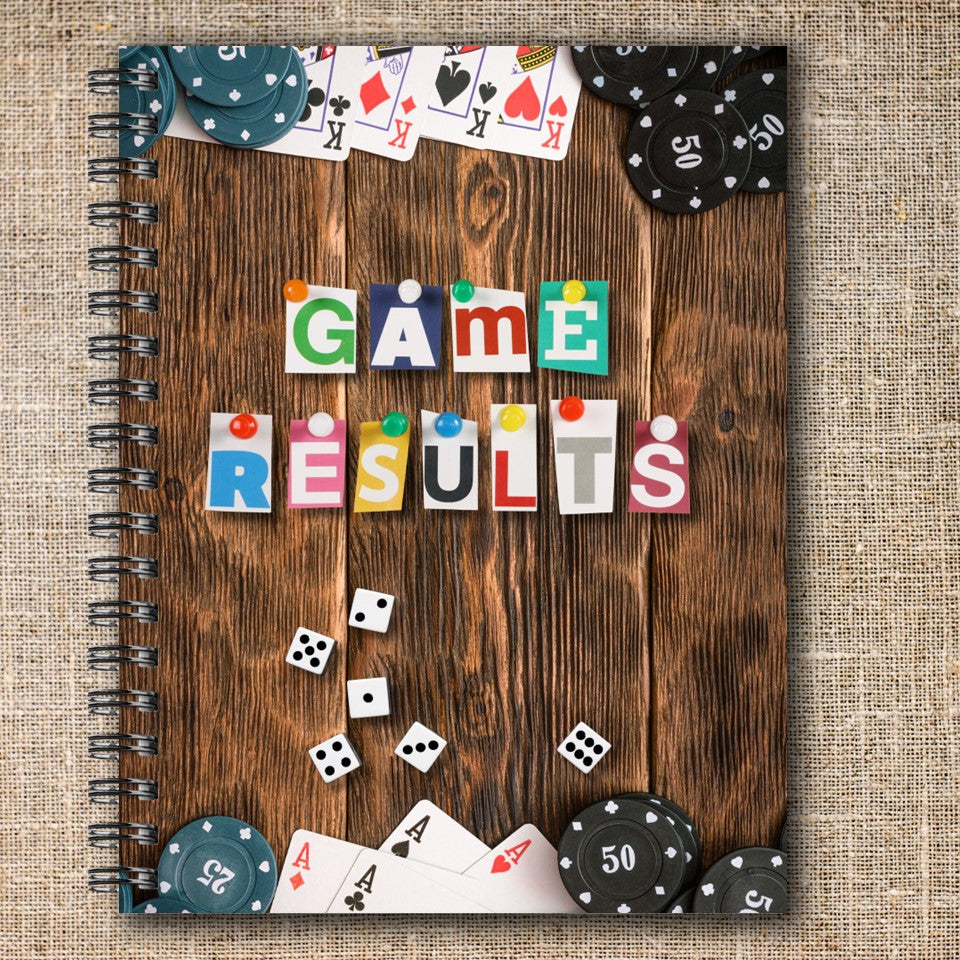 Game Results Score Book