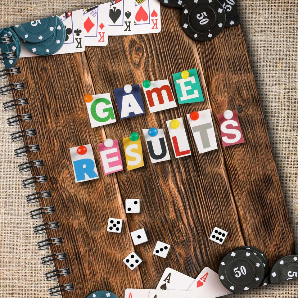 Game Results Score Book