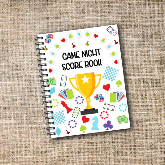 Game Night Score Book