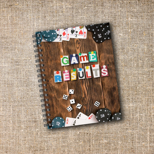 Game Results Score Book