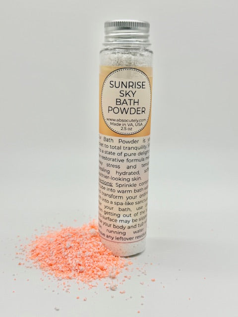 Sunrise Sky Bath Powder